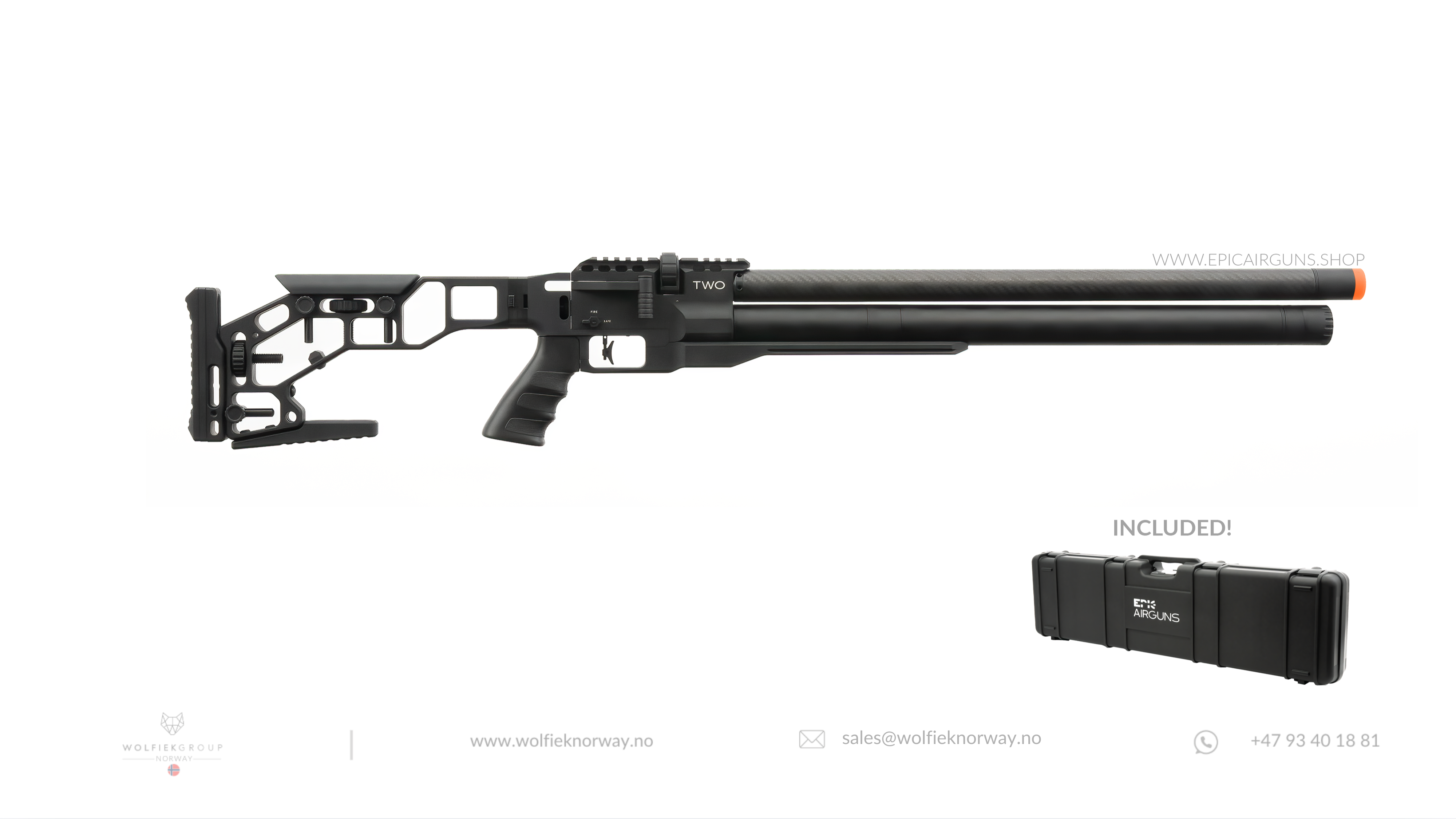 EPIC TWO · non-choked CZUB 550mm Barrel