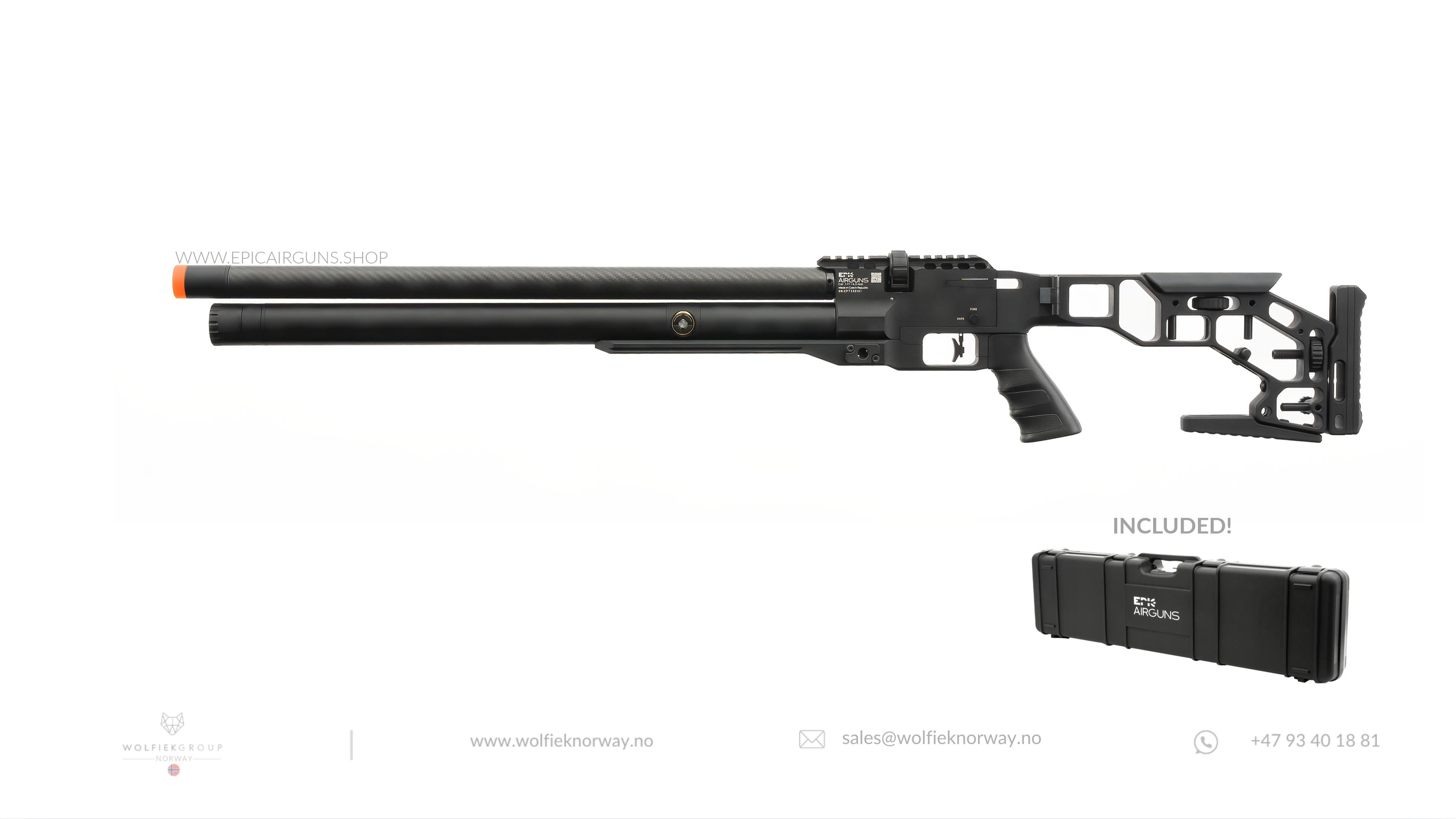EPIC TWO · non-choked CZUB 550mm Barrel