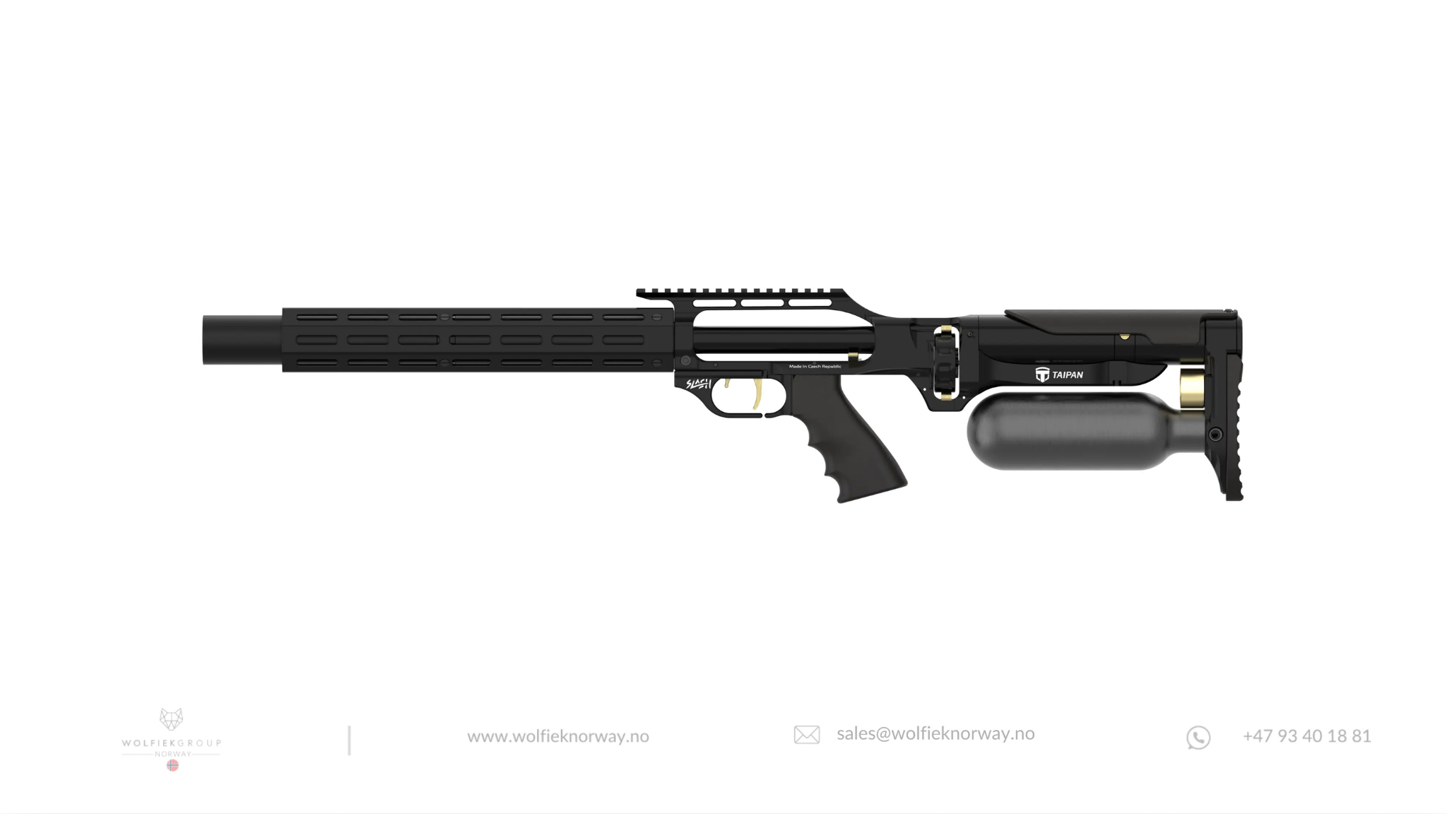 Taipan Slash Tactical PCP luftgevær – 420mm