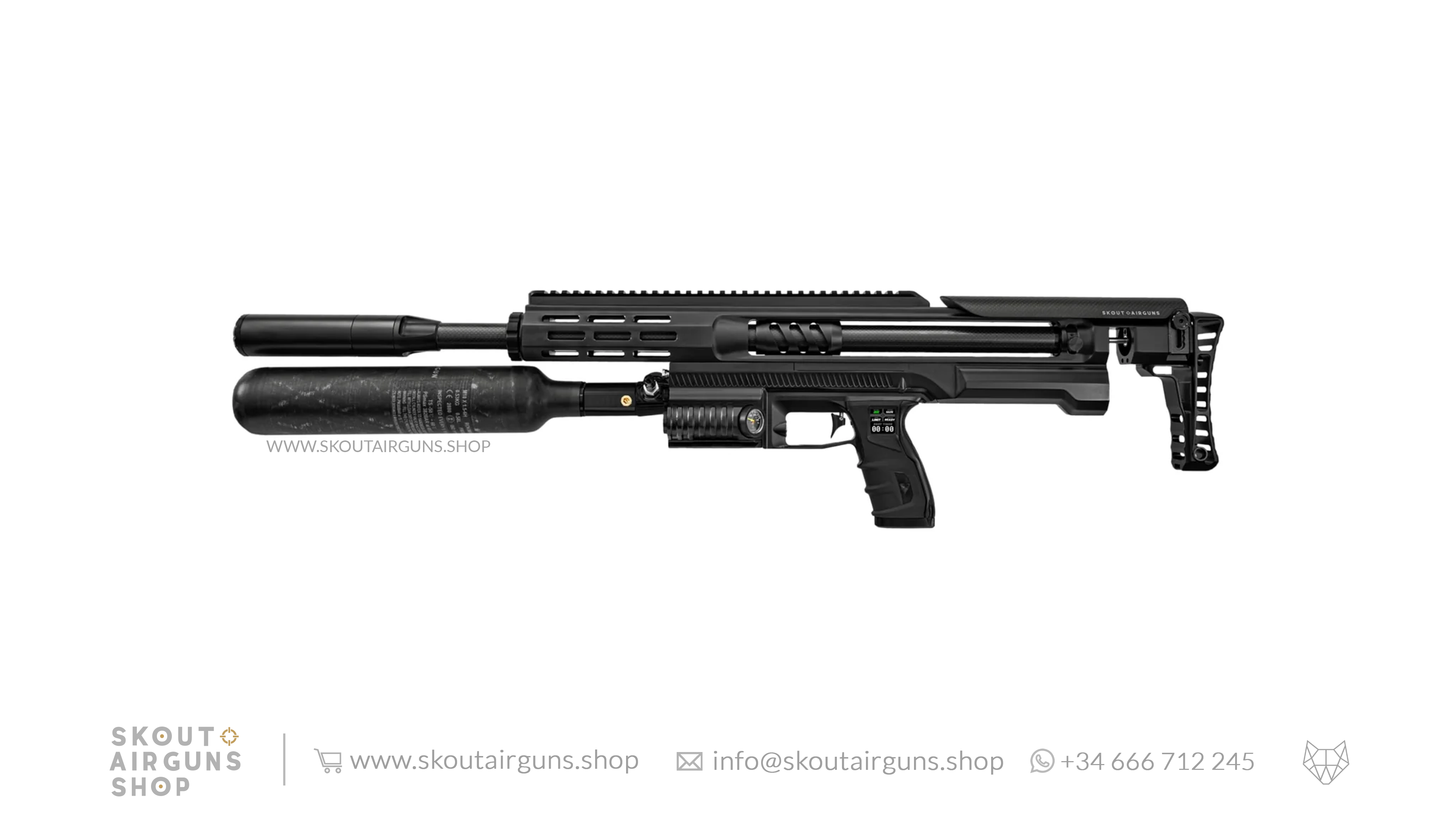 Evo® med 25" (63.5cm) Lothar Walther Polygonal løp — Pellet & Slug
