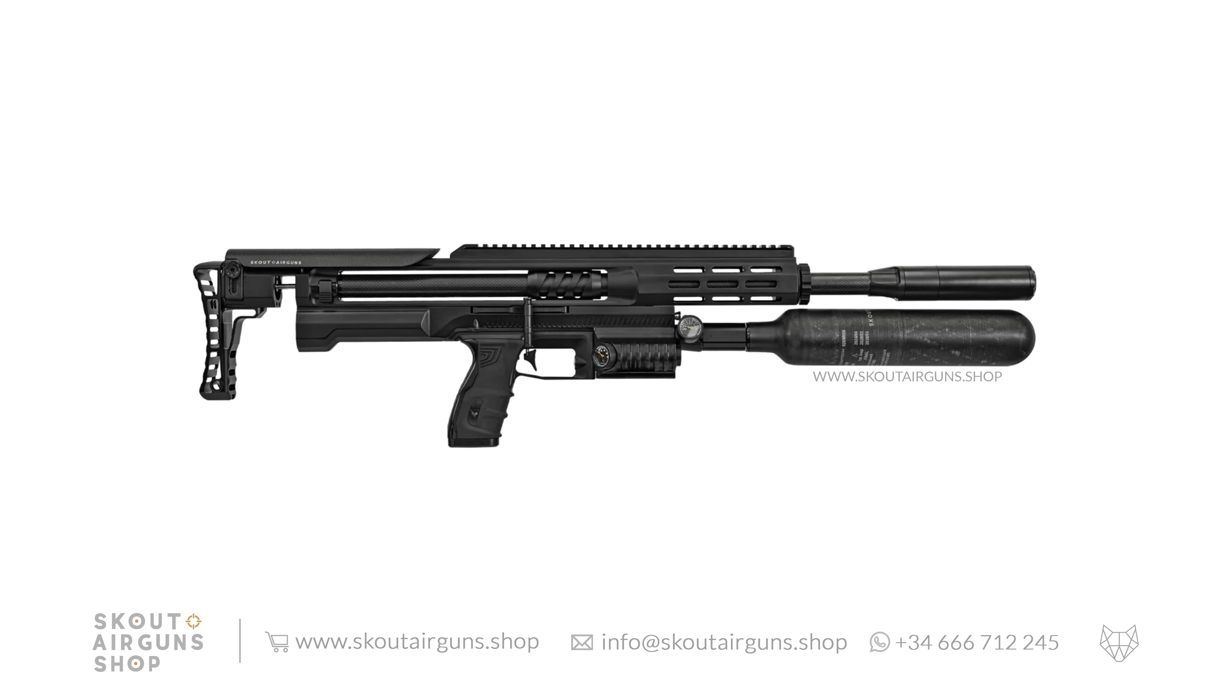 Evo® med 25" (63.5cm) Lothar Walther Polygonal løp — Pellet & Slug