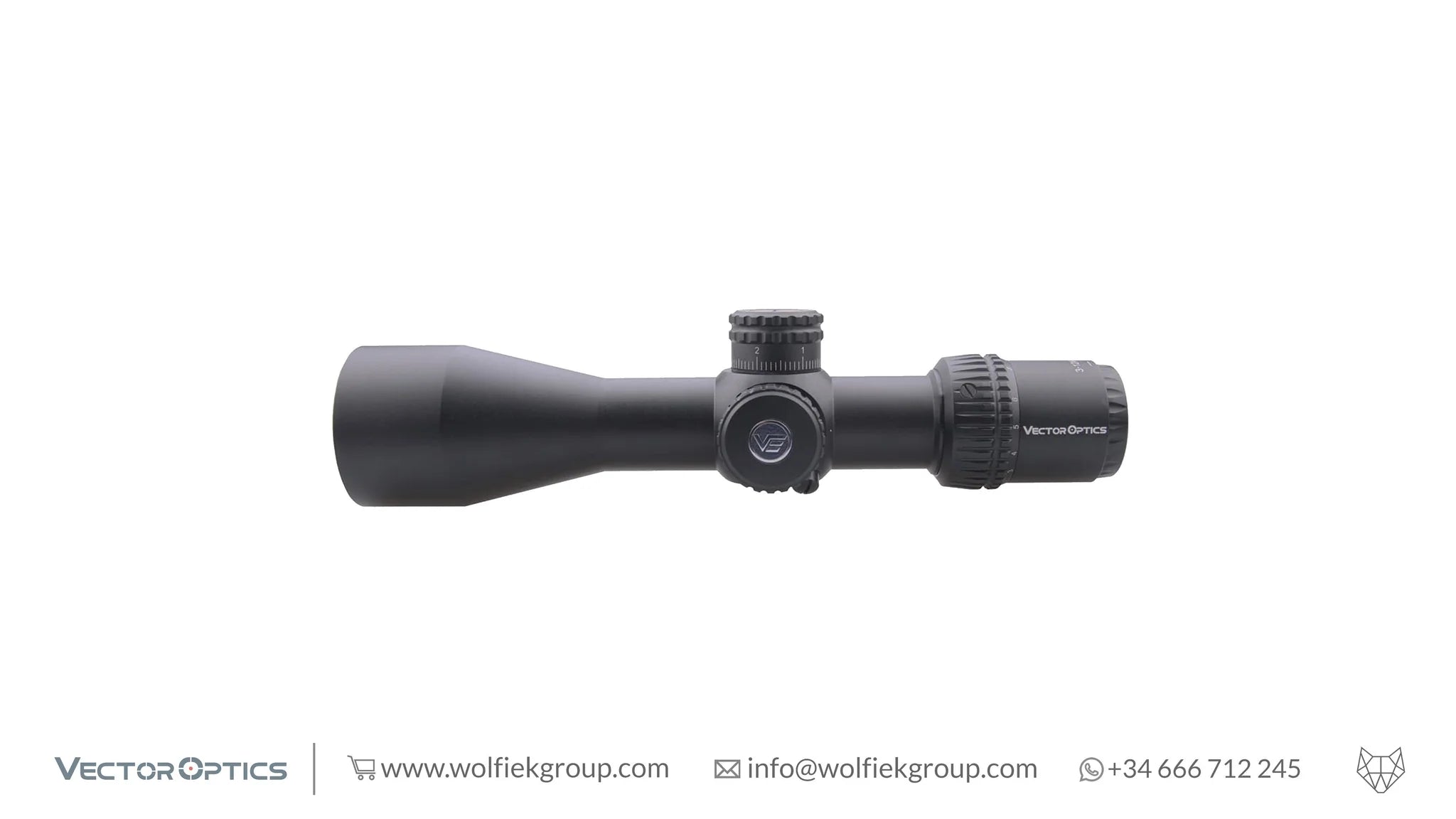 Vector Optics Veyron Riflescope - 3-12x44 FFP